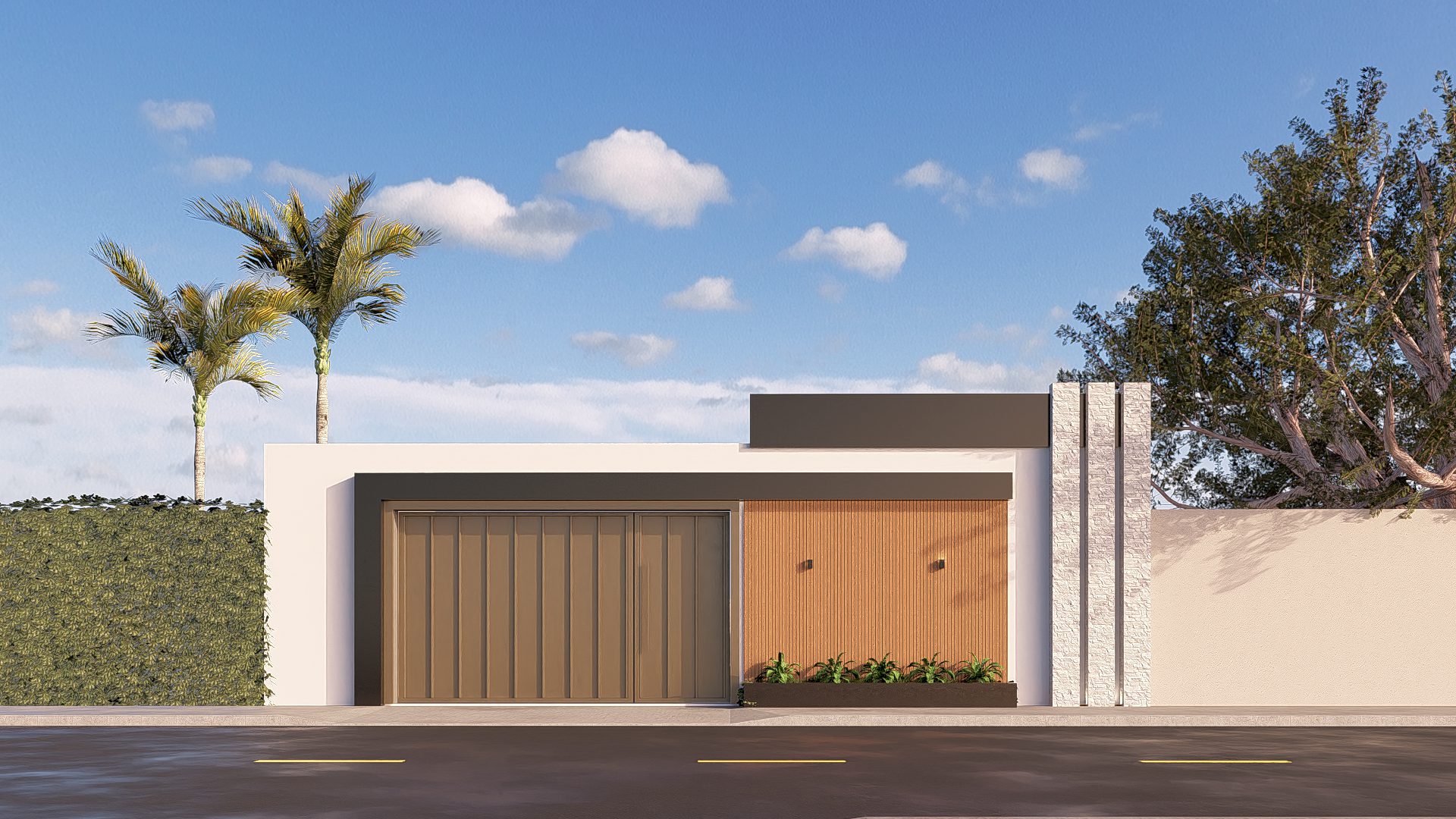 Projeto residencial contemporâneo da 2E Arquitetura